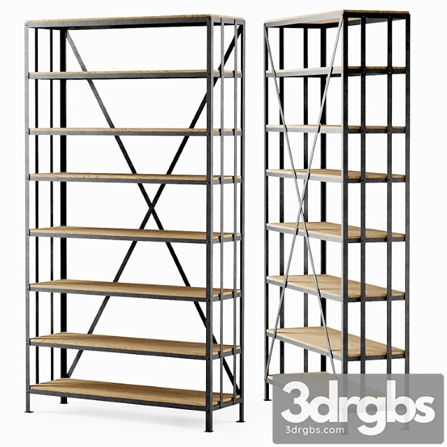 Large metal rack - thumbnail 1