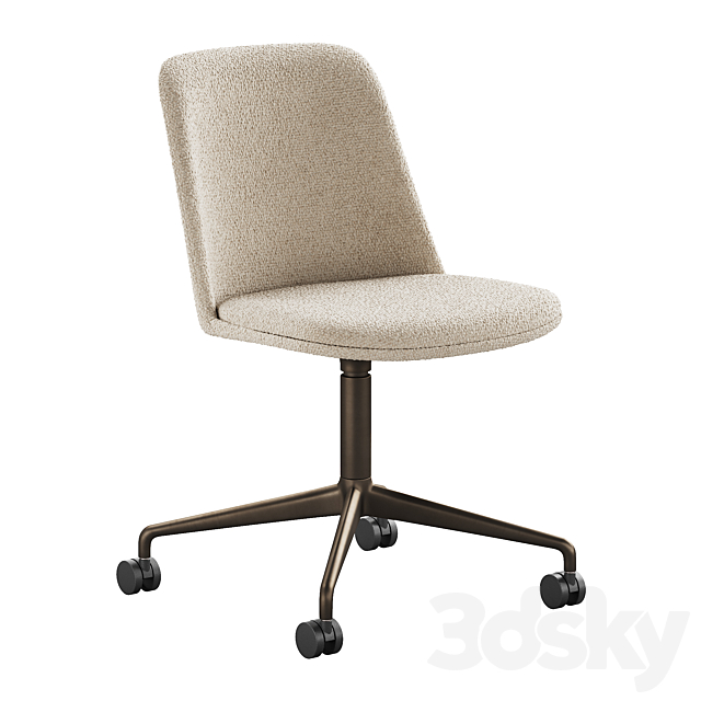 402 &Tradition Rely office chair Hee Welling 2020 3ds Max - thumbnail 2