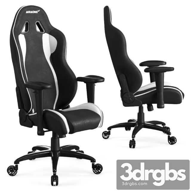 AKR Nitro Gaming Chair 3dsmax Download - thumbnail 1