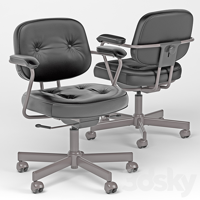 ALEFJÄLL office chair 3DSMax File - thumbnail 1