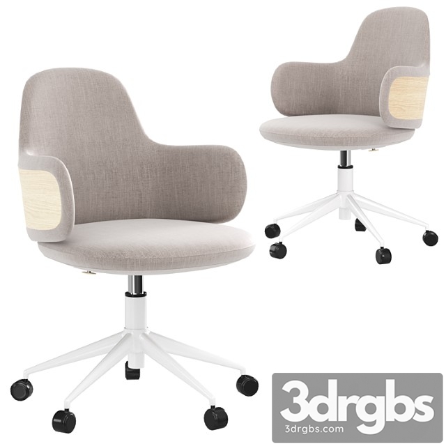 Alki lan office swivel chair 2 3dsmax Download - thumbnail 1