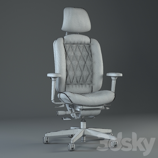 Armchair AluMedic Limited S 3ds Max - thumbnail 3