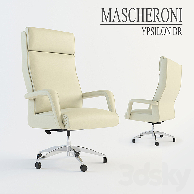 Armchair Mascheroni – YPSILON BR 3ds Max - thumbnail 1