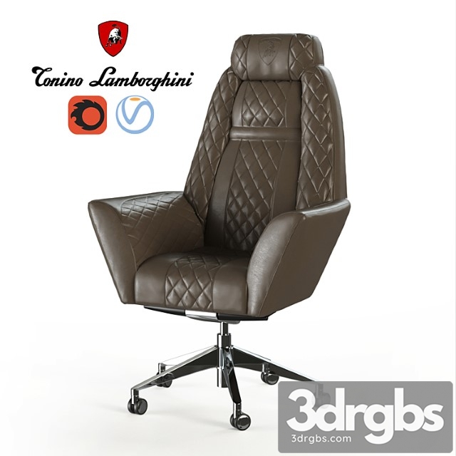 Armchair tonino lamborghini formitalia 2 3dsmax Download - thumbnail 1