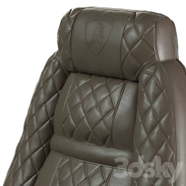 Armchair tonino lamborghini formitalia 3DS Max Model - thumbnail 3