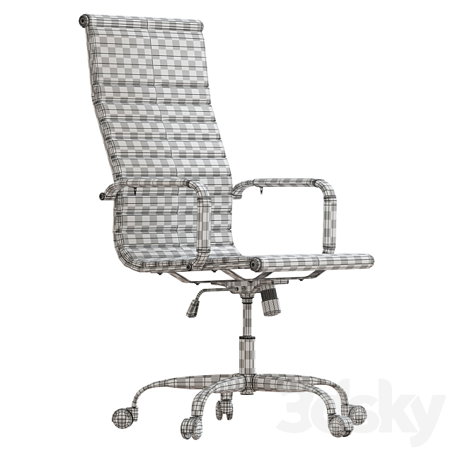 Armchair TopChairs City 3DS Max Model - thumbnail 5