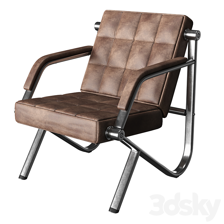 Arrediorg.it Stilio armchair 3DS Max - thumbnail 1