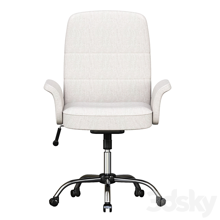 Artiss Fabric Office Chair 3DS Max Model - thumbnail 2