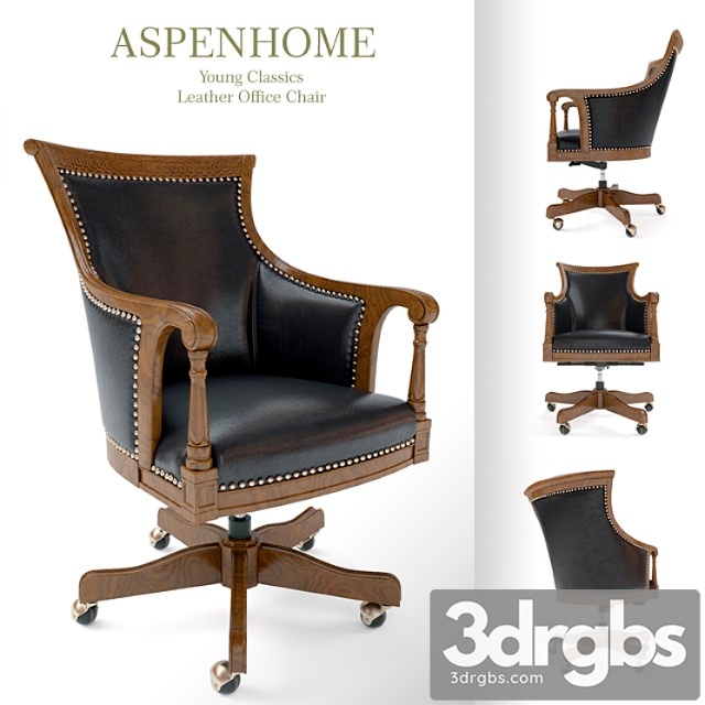 Aspenhome Office Chair 3dsmax Download - thumbnail 1