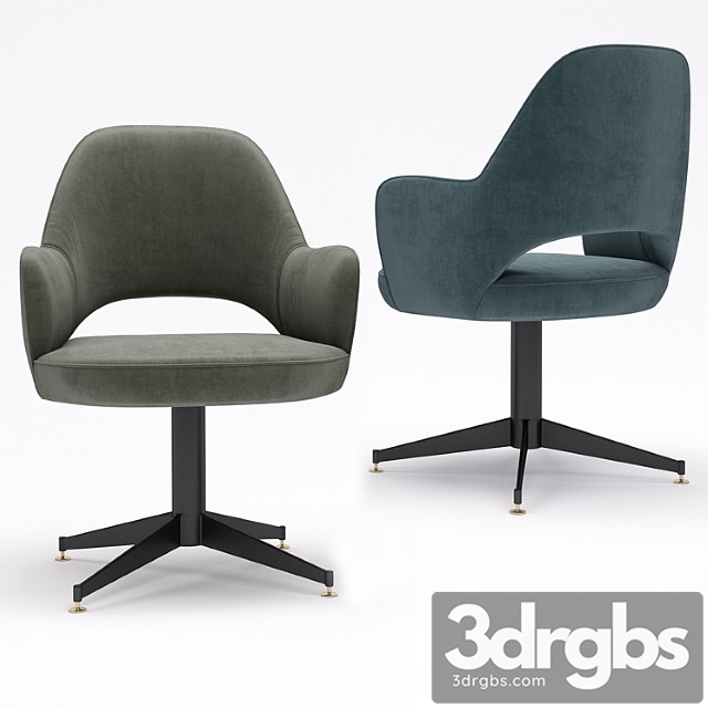 Baxter colette office chair 2 3dsmax Download - thumbnail 1