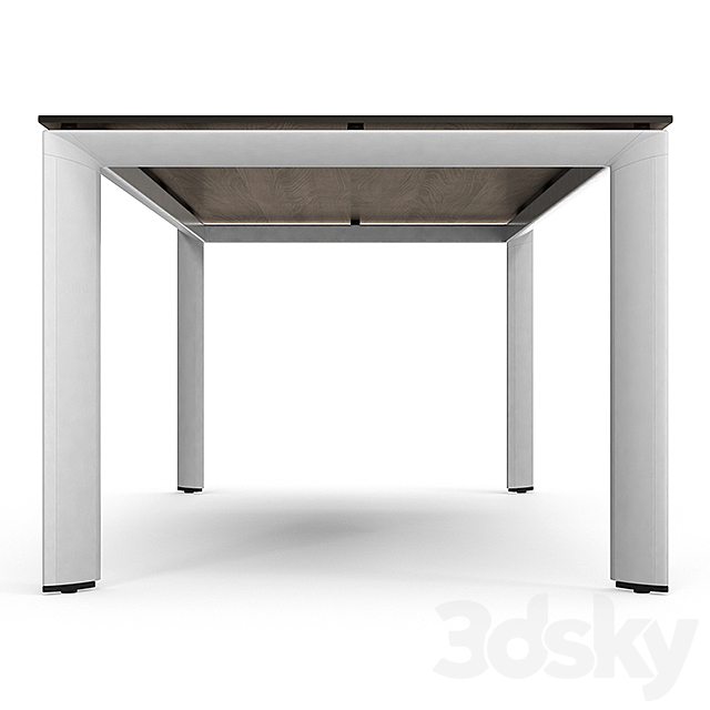 Bene AL Executive Table 3DS Max Model - thumbnail 2