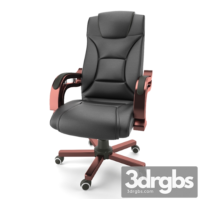 Black boss massage chear 2 3dsmax Download - thumbnail 1