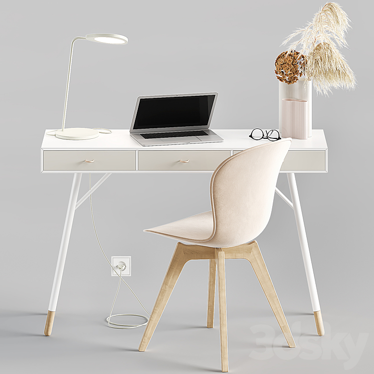 BoConcept Office 3 3DS Max Model - thumbnail 2