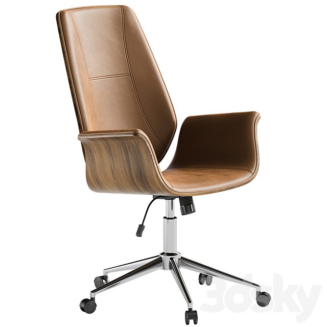 Bork Task Chair 3ds Max - thumbnail 2