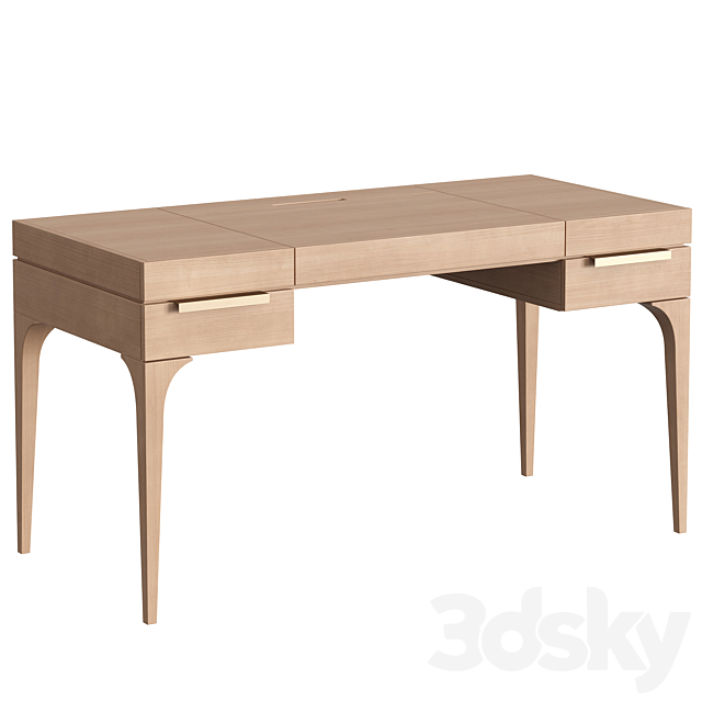 Bridge Desk by Dantone Home 3dsMax Model - thumbnail 4