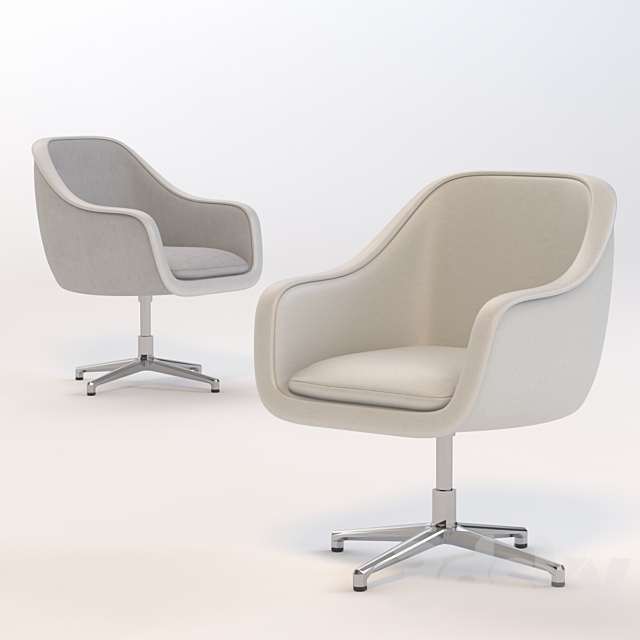 Bumper Conference Chair 3ds Max - thumbnail 3