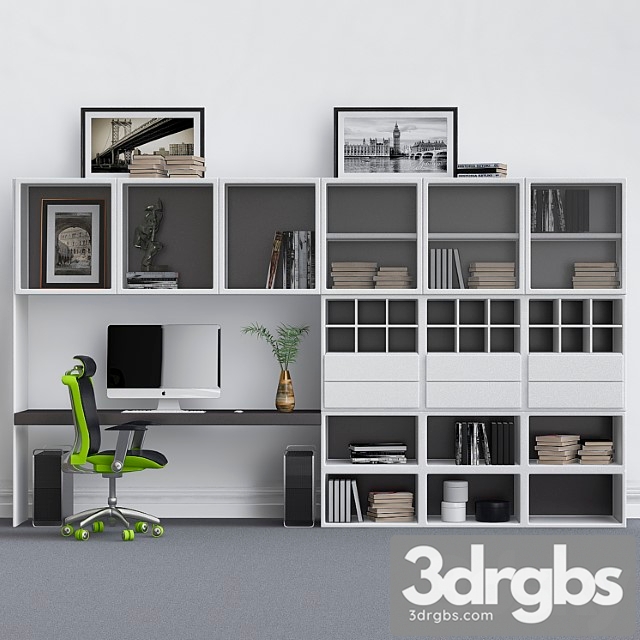 Cabinet for office 2 2 3dsmax Download - thumbnail 1