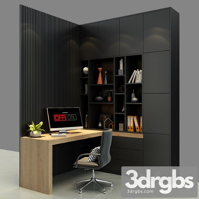 Cabinet furniture 028 2 3dsmax Download - thumbnail 1