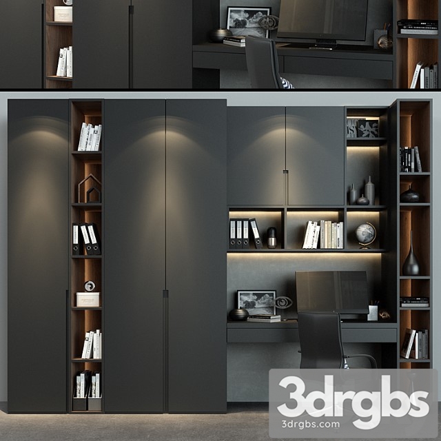 Cabinet Furniture 039 3dsmax Download - thumbnail 1