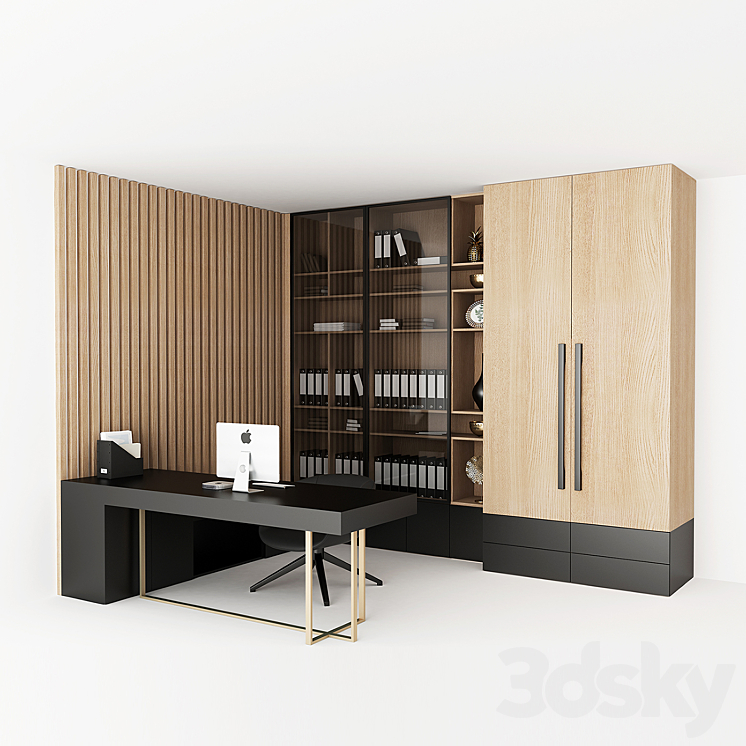 Cabinet Furniture 3DS Max - thumbnail 1