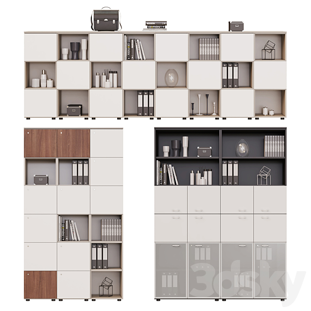 Cabinets CONTENITORI UNIVERSALI EVO (part2) 3DSMax File - thumbnail 1