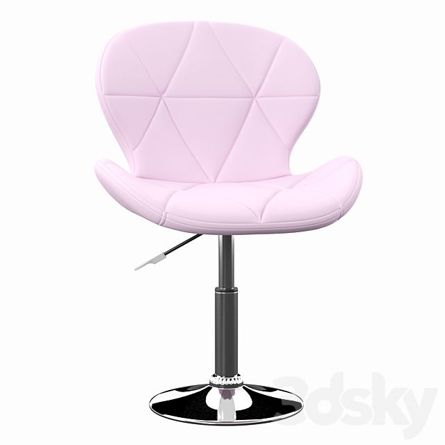 Caya desk chair 3DS Max Model - thumbnail 2