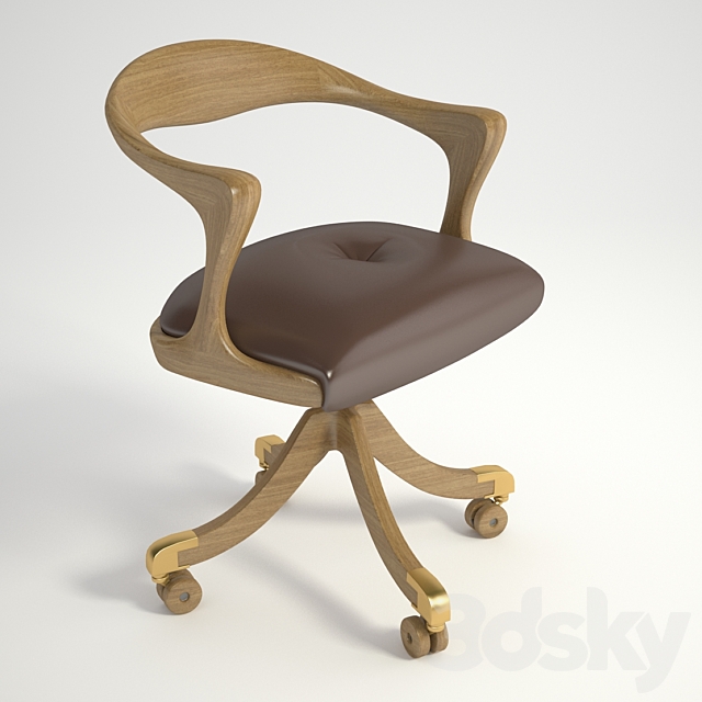 Ceccotti Marlowe Chair 3ds Max - thumbnail 1