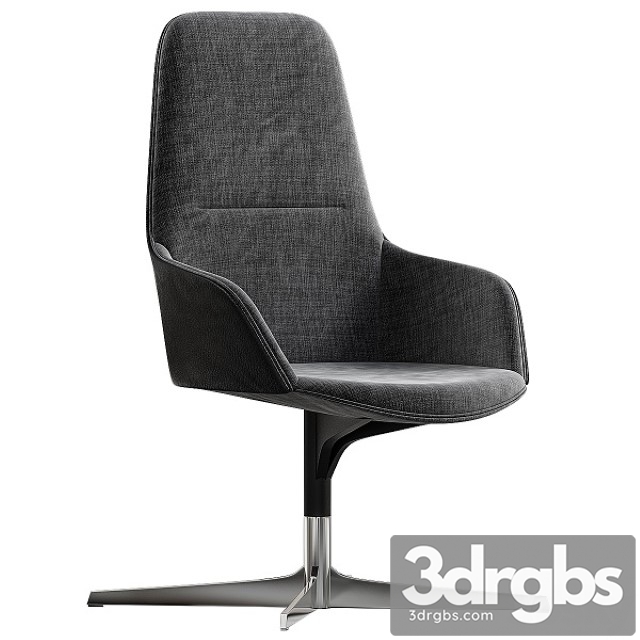 Chair Arper Aston Office 3dsmax Download - thumbnail 1