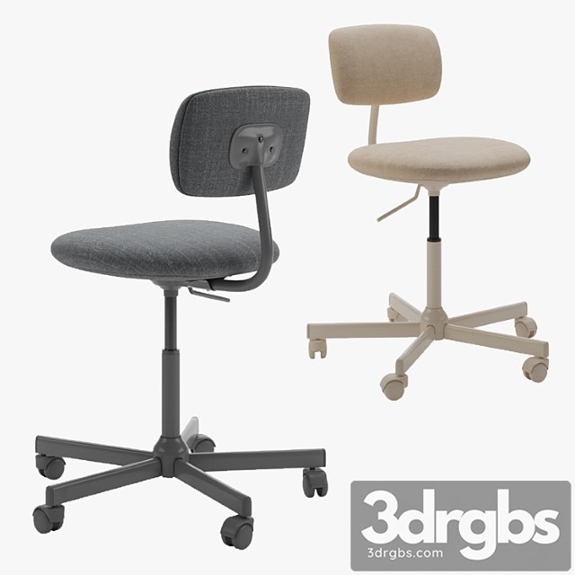 Chair Blackberget 3dsmax Download - thumbnail 1