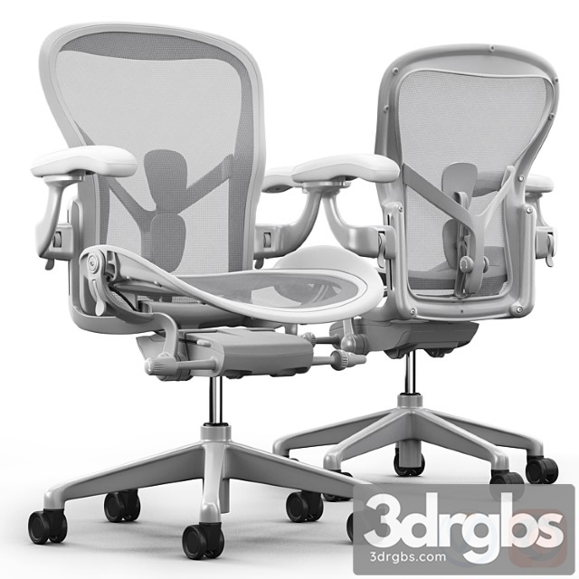 Chair herman miller aeron 2 3dsmax Download - thumbnail 1