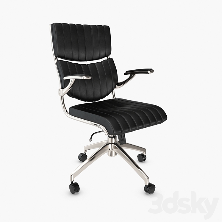 Chair Modway 3DS Max Model - thumbnail 1