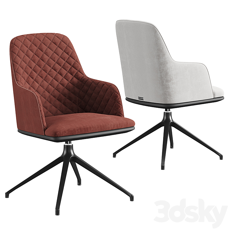 Chair PLAY MODERN office 3DS Max Model - thumbnail 3