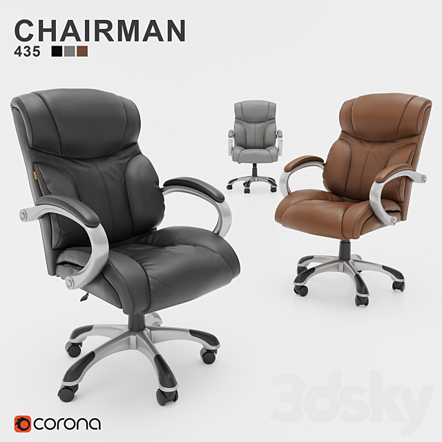 Chairman 435 3DSMax File - thumbnail 1