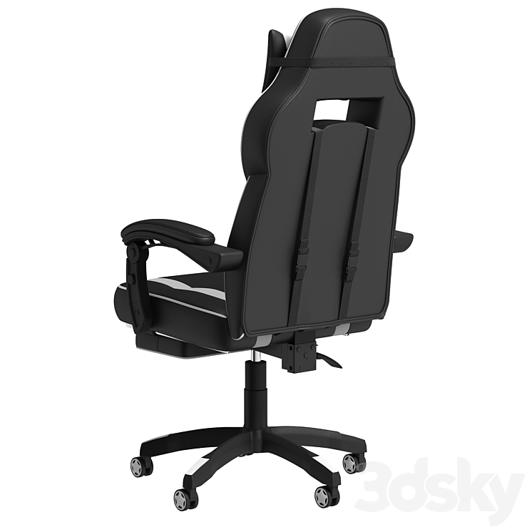 Challenger gamer chair 3DS Max - thumbnail 2