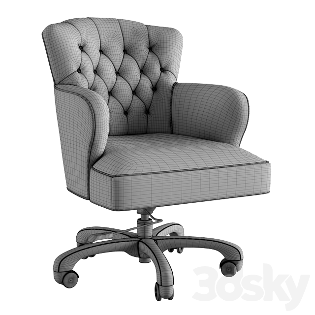 Christopher Guy Monaco Armchair 3dsMax Model - thumbnail 3