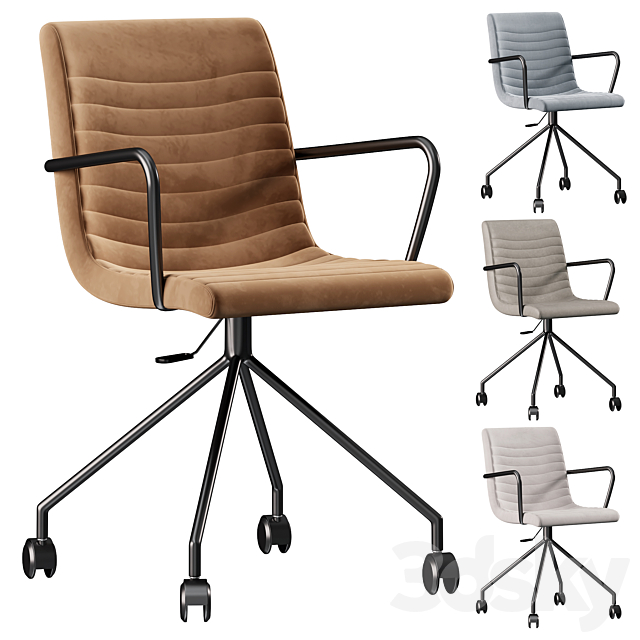 Clip Office Chair by Divan.ru 3ds Max - thumbnail 1