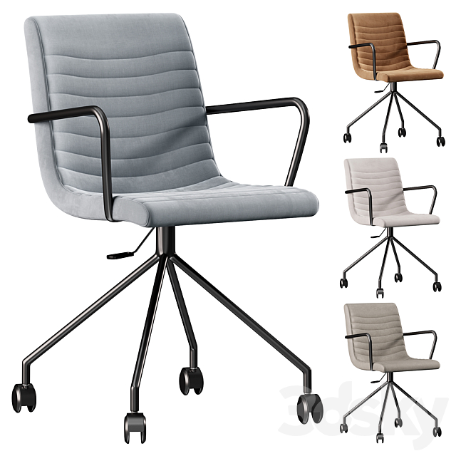 Clip Office Chair by Divan.ru 3ds Max - thumbnail 2