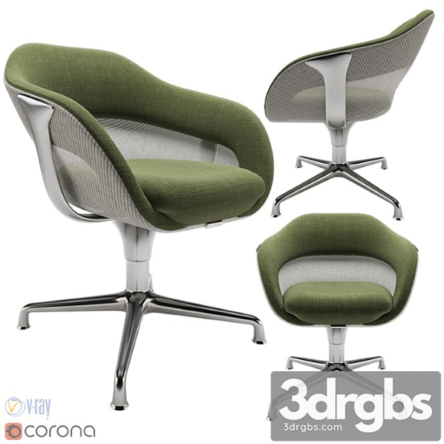 Coalesse Sw1 Chair 1 3dsmax Download - thumbnail 1