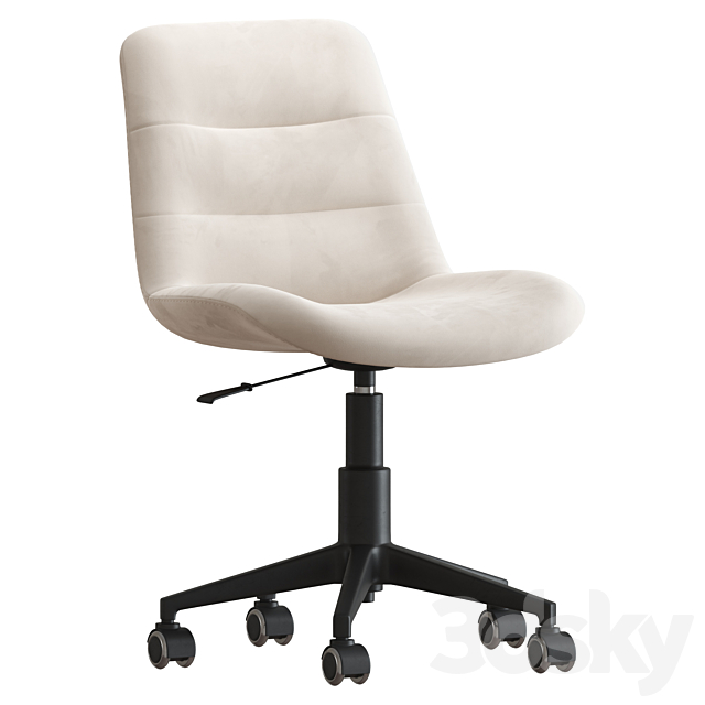 Computer chair Austin from StoolGroup 3DS Max Model - thumbnail 2