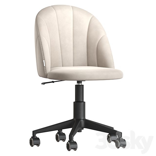 Computer chair Logan from StoolGroup 3DS Max Model - thumbnail 4