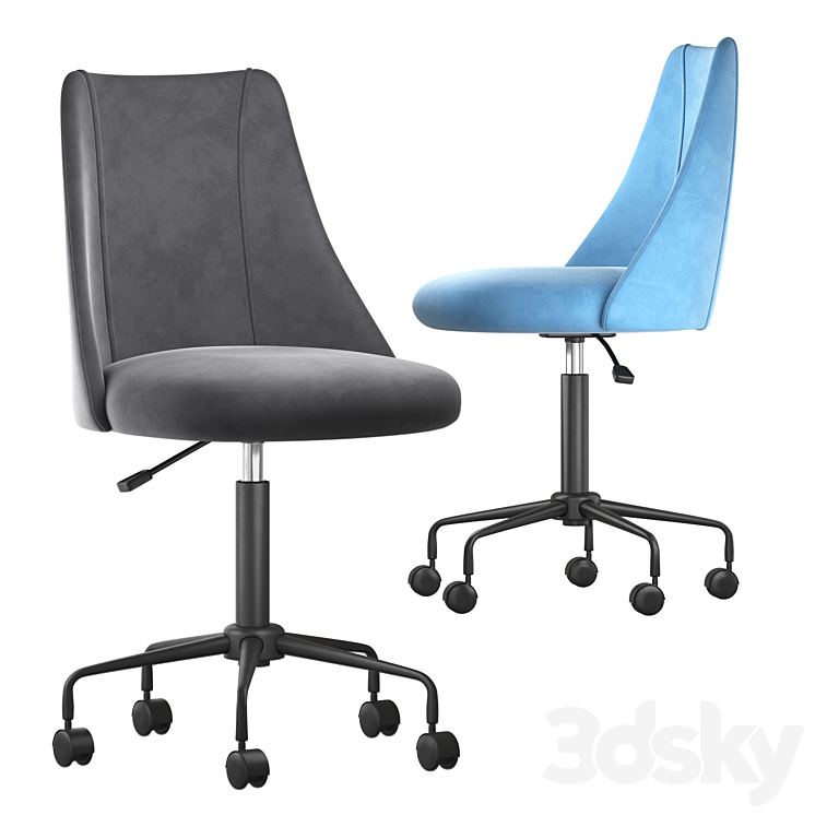 Computer chair Siana from Stoolgroup 3DS Max Model - thumbnail 1
