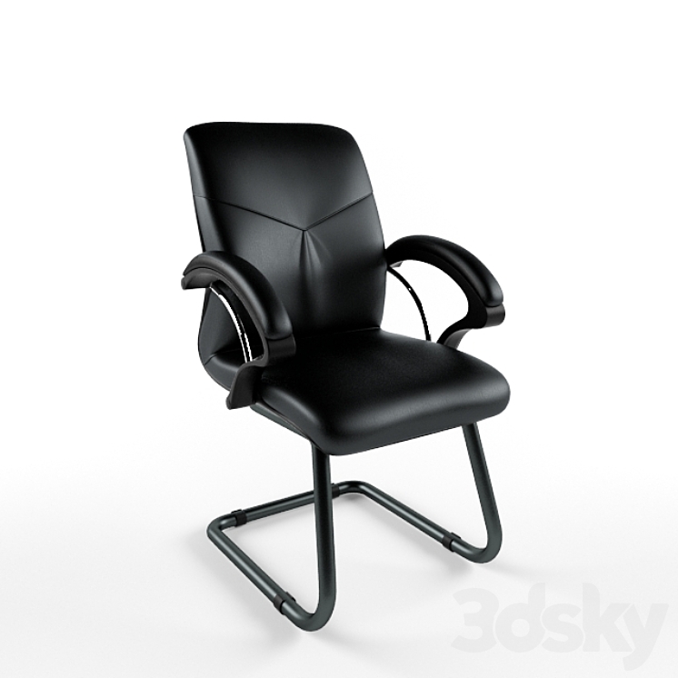 Conference chair Mercury 3DS Max - thumbnail 1