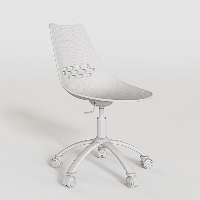 Connubia CB623 Jam Swivel Chair 3DSMax File - thumbnail 5