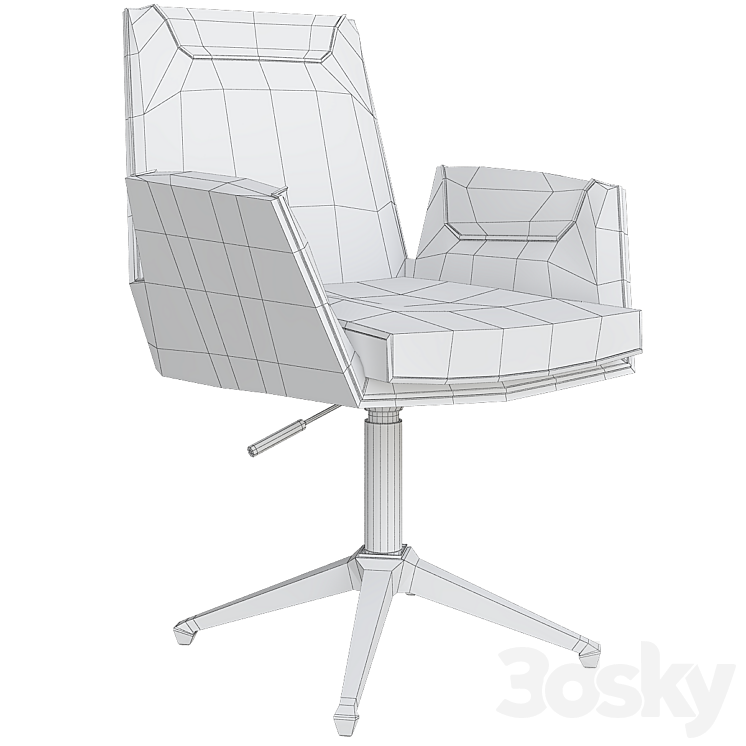 COR CORDIA Office Chair 3DS Max - thumbnail 2