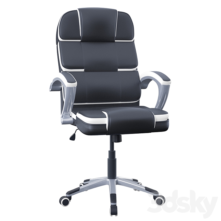 Deandre executive chair 3DS Max - thumbnail 2