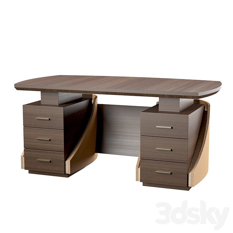 Desk Metropolis Smania reduced version 3DS Max - thumbnail 1