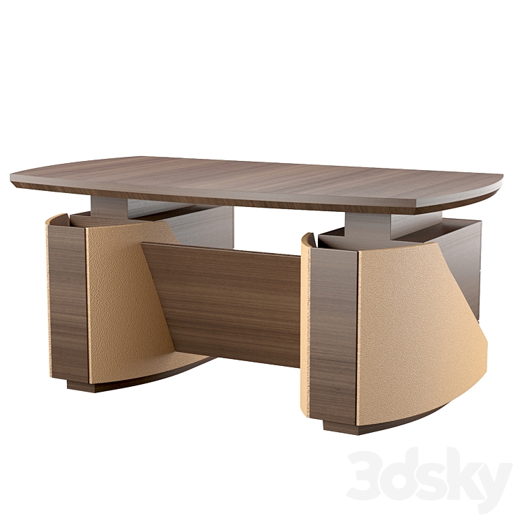 Desk Metropolis Smania reduced version 3DS Max - thumbnail 2