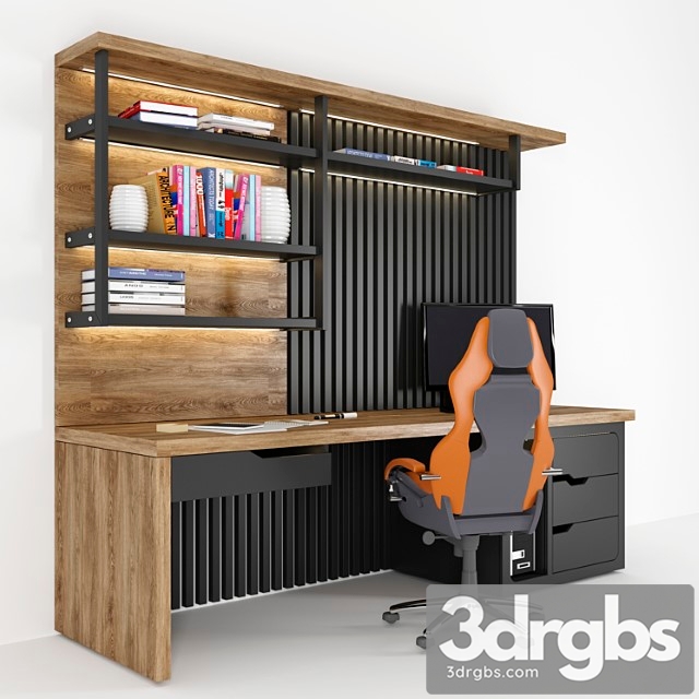 Domashnii Ofis 1 3dsmax Download - thumbnail 1