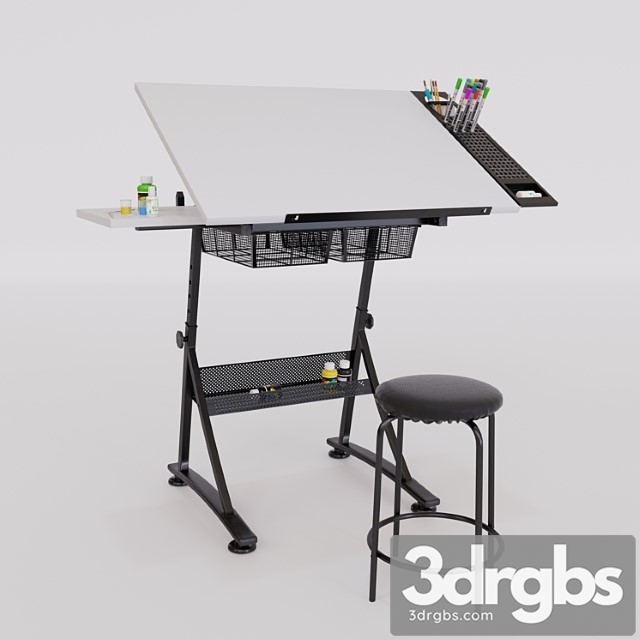 Drafting table 2 3dsmax Download - thumbnail 1