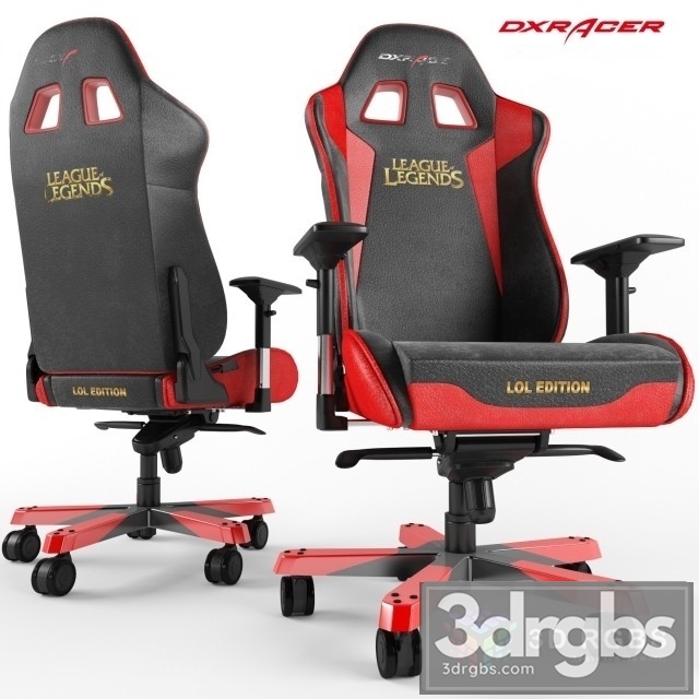 Dxrace Gaming Chair 3dsmax Download - thumbnail 1